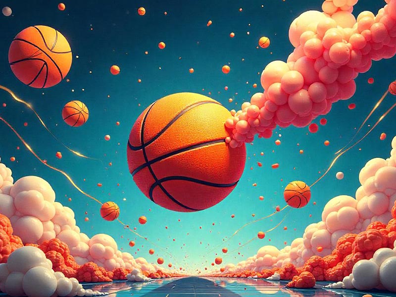 画面太美我不敢想！网友用2k模拟假如场上有10个库里！